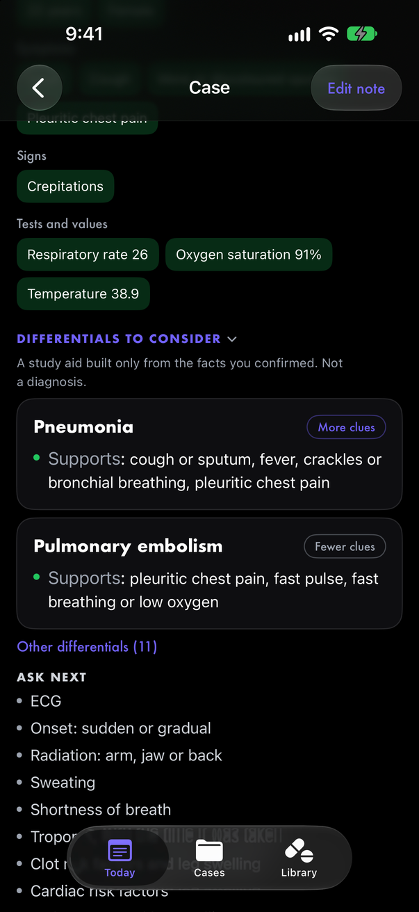 vayl on iPhone: fact chips and differentials to consider for a teaching case